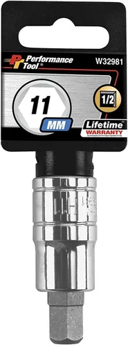 Vista 10 de Performance Tool W32881 1/2 Unidad Hexagonal de 1/2, Llave Hexagonal de 1/2