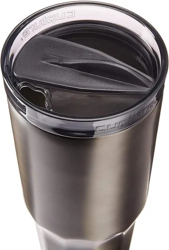 Vista 2 de Cupture Vaso de viaje de acero inoxidable aislado al vacío de 32 oz (gris titanio)