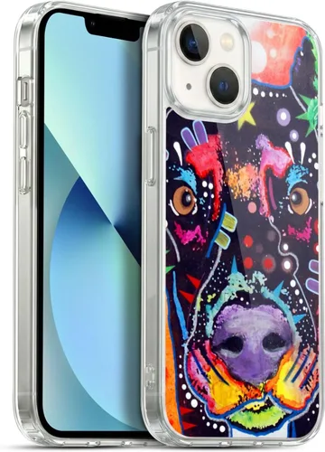 Vista 350 de Oficial Dean Russo perros 3 suave funda de Gel para Apple Iphone 7 Plus/8 Plus, Amy