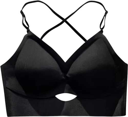 Vista 2 de Primitive Hot Pink Lace Top Soft and Comfortable Bra Top Items On Bralette with Clasp Best Bra Halter Top Balcony Bra
