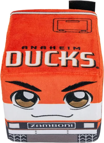 Vista 6 de Bleacher Creatures Anaheim Ducks Zamboni - Peluche Kuricha NHL de 8 pulgadas Anaheim Patos