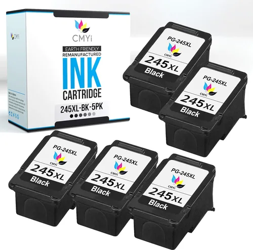 Vista 14 de Cartucho de tinta de repuesto negro 245XL para Canon PIXMA iP2820, iP2850, MG2420, MG2520, MG2522, MG2525, MG2550, MG2555, MG2900, MG2920, MG2922