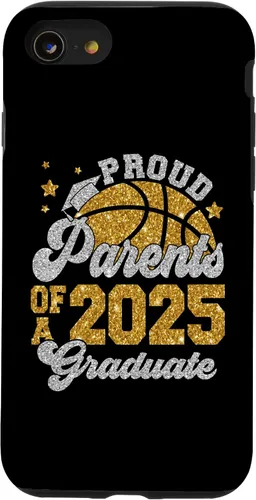 Vista 17 de iPhone 15 Parents of a 2025 Graduate Senior Graduation Basketball Case