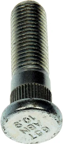 Vista 5 de Dorman 610-657 M12-1.50 - Perno dentado para rueda dentada, moleteado de 0.507 in, longitud de 1.882 in compatible con modelos Mazda seleccionados