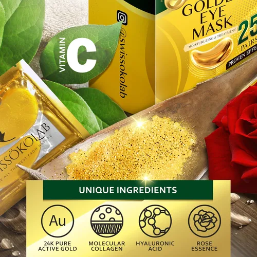 Vista 3 de Colágeno Máscara de ojo anti envejecimiento productos Premium con ácido hialurónico Colágeno Crema para arrugas debajo de los ojos Ojos Hinchados
