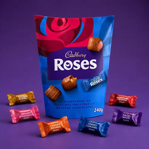 Vista 7 de Cadbury Rosas Cartón 10.23 oz