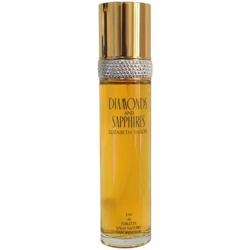 Vista 3 de DIAMONDS and SAPHIRES by Elizabeth Taylor Eau De Toilette Spray 3.4 oz Mujer