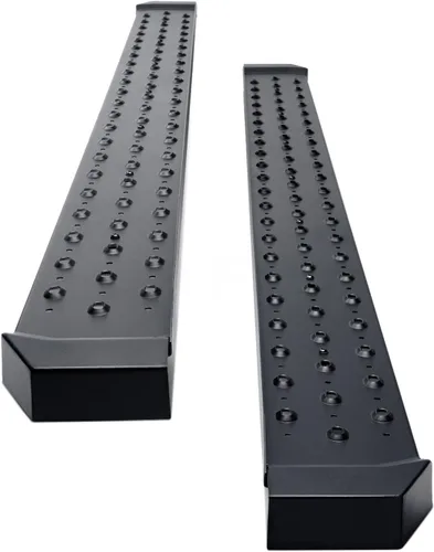 Vista 2 de Steelcraft Automotive 600-23400 - Estribos para Dodge Ram 1500, color negro