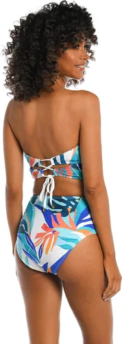 Vista 4 de La Blanca Bañador de bikini bandeau para mujer