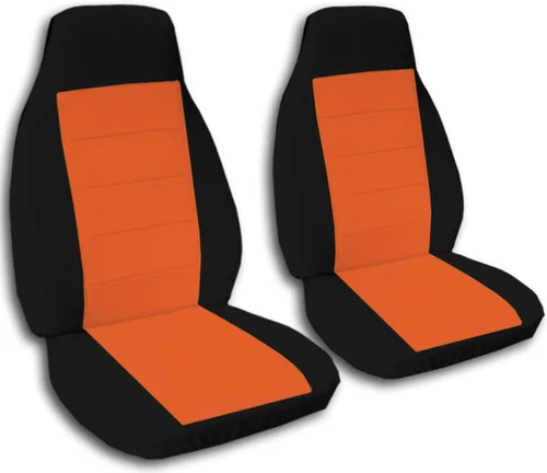 Vista 9 de TOTALLY COVERS Compatible con Ford F-150 F-250 F-350 de 1992-1998 con dos tonos para asiento de camión (sillas capitanes/cubos) con reposabrazos