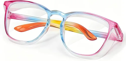 Vista 17 de Elegantes gafas de seguridad para mujeres y niñas, gafas anti-vaho, gafas protectoras, gafas transparentes