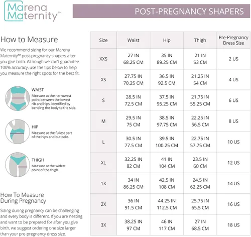 Vista 5 de MARENA Leggings de compresión para maternidad después del embarazo