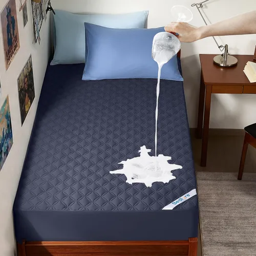 Vista 21 de BEDLORE Protector de colchón impermeable, sin ruido, tamaño individual XL, con bolsillo profundo ajustado de hasta 6 a 15 pulgadas, funda de colchón