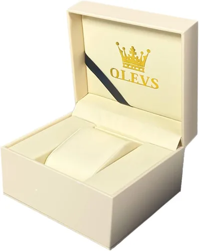 Vista 7 de OLEVS Reloj de moda para mujer, relojes automáticos para mujer, de cuerda automática, de cerámica, acero inoxidable, impermeable, luminoso, diamantes