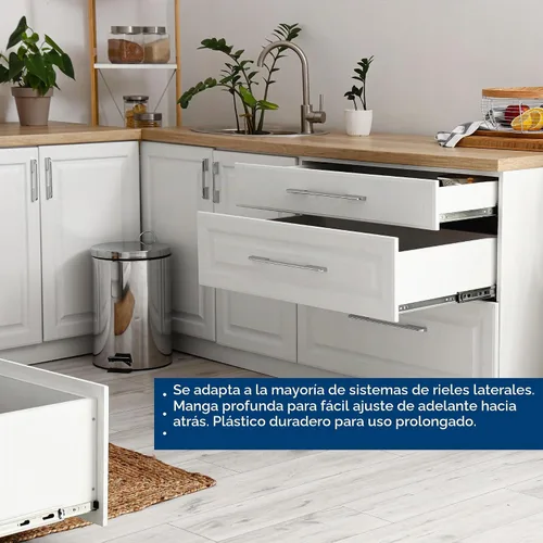Vista 5 de Prime-Line MP7227 - Placa trasera para cajón, color blanco