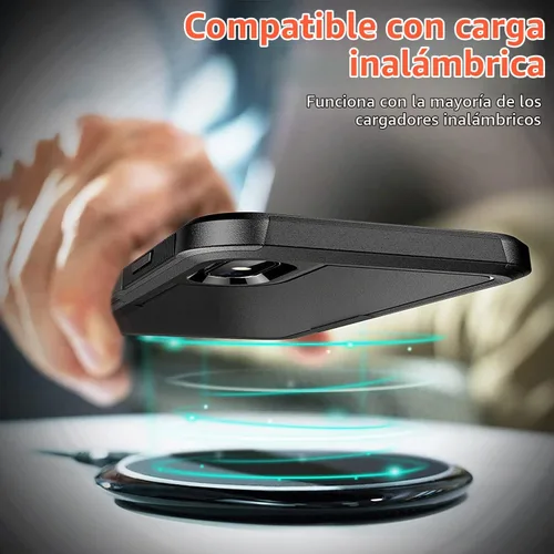 Vista 5 de SPIDERCASE Funda para iPhone Xs Max, [Protección contra Caídas de Grado Militar de 10 FT] [Antideslizante]