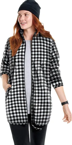 Vista 6 de Chaqueta de forro polar con cremallera frontal para mujer
