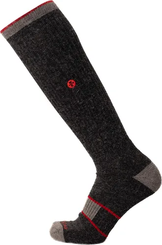 Vista 3 de WOODROAD Alpaca mezcla de lana hasta la rodilla calcetines para hombres y mujeres