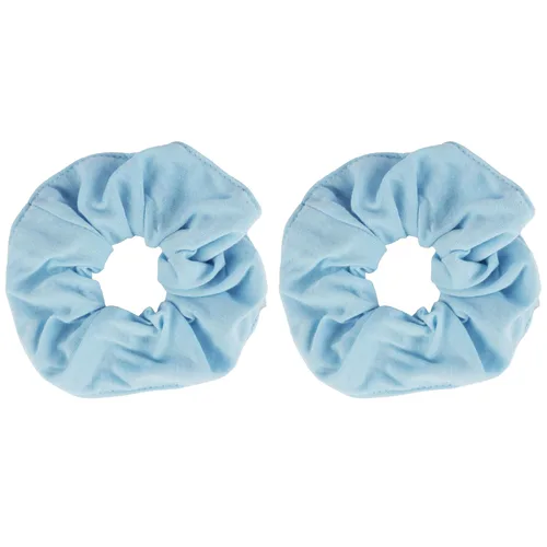 Vista 21 de Set of 2 Large Solid Scrunchies (Beige)