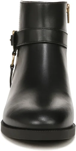 Vista 7 de Vionic Botines Vienna Rhiannon de cuero con cremallera para mujer, botines cómodos que ayudan al dolor de talón, fascitis plantar con soporte