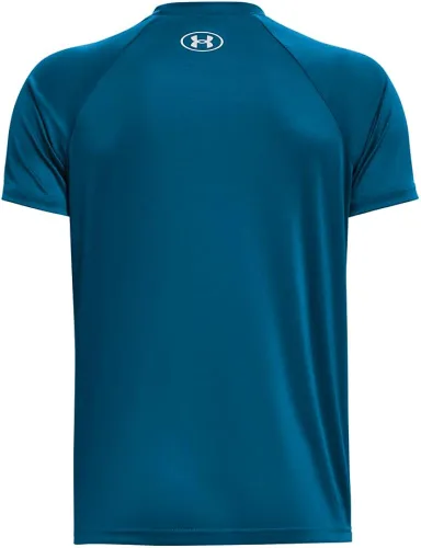 Vista 2 de Under Armour - Camiseta Tech Hybrid de manga corta con estampado para niño
