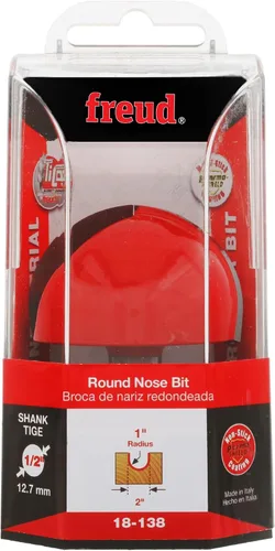 Vista 2 de Freud 18-100 brocas para router, de 1/8 pulgadas de diámetro con vástago de 1/4 pulgadas.