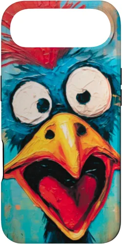 Vista 27 de Funda para iPhone 17 con diseño de gallo de dibujos animados de gallo de dibujos animados de gallo