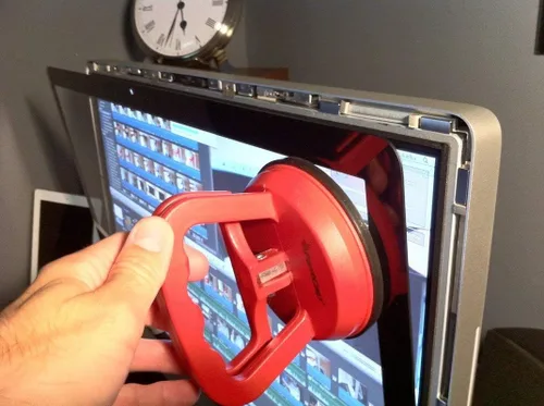 Vista 2 de Herramienta de apertura de pantalla, divisor de alicates de apertura de pantalla LCD táctil con 2 ventosas para reparar herramientas separadoras