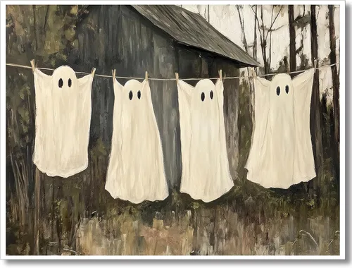 Vista 51 de Lienzo enmarcado negro para pared, póster de Halloween Dark Academia, pintura de gato negro, fantasma en la bañera, imágenes góticas de terror