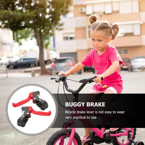 Vista 4 de BESPORTBLE 1 par de bicicleta mango de freno accesorios de bicicleta mango de bicicleta empuñaduras de bicicleta Agarraderas de metal universal