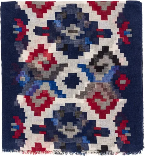 Vista 3 de Bufanda para mujer, ligera, geométrica, a la moda, otoño, invierno, envoltura tipo chal