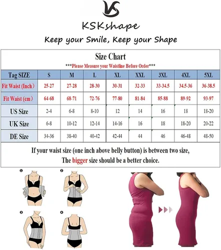 Vista 6 de KSKshape Corsé de cintura para entrenamiento de abdomen y cintura