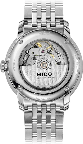 Vista 3 de Mido Reloj Hombre Gris Baroncelli Big Date Automático Mido Caliber 80 (Base ETA C07.651) Reloj, Gris
