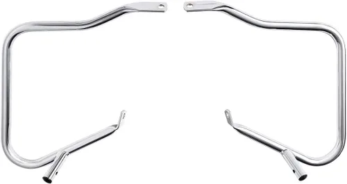 Vista 11 de TCT-MOTORPARTS Soporte de protección de alforja para Harley Electra Glide FLHT FLHTC FLHTCU 97-08 Cromado