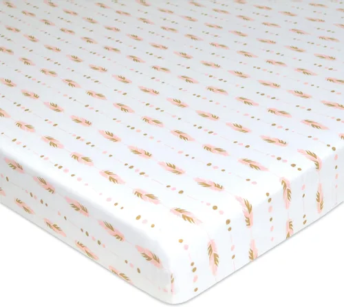 Vista 22 de American Baby Company - Sábana bajera ajustable de tejido de punto suave y transpirable 100% algodón, sábanas de practicuna, Azul