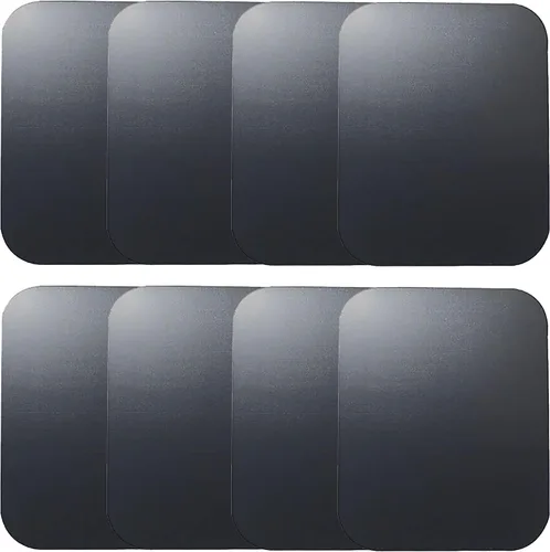 Vista 10 de SALEX Juego de 16 placas de metal de repuesto para soportes magnéticos de teléfono de automóvil, pared, soportes de ventilación de aire, estuches