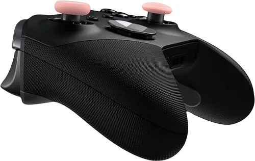 Vista 4 de Palancas de metal de repuesto para Xbox One Elite Controller Series 2 Modelo 1797, Elite Series 2 Core Controller (6-en-1-PaleOrange)