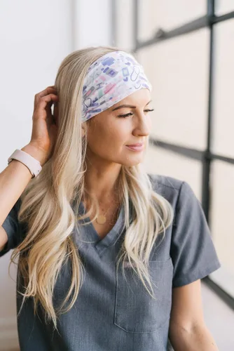 Vista 41 de Maven Thread 4" Wide Workout Headbands for Women – Non-Slip Sweatbands for Gym, Running & Yoga