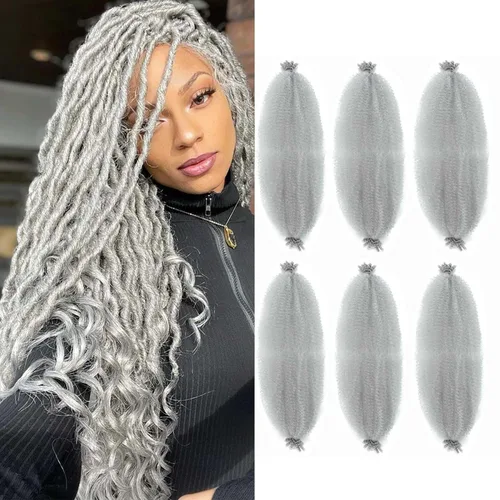 Vista 6 de Trenzas Afro Twist de 12 pulgadas - Cabello trenzado al crochet estilo Afro (12 pulgadas (Paquete de 3), 30#)