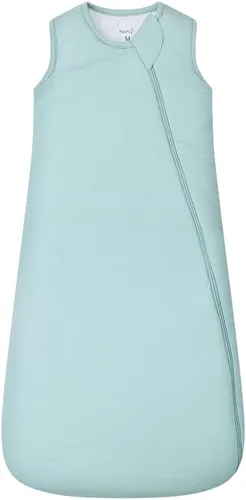 Vista 25 de HAPIU Saco de dormir unisex de rayón hecho de bambú TOG 1.0, cremallera premium de 2 vías, manta portátil para bebé All-Night Comfort, Buttery