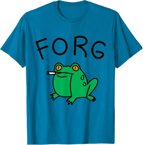 Vista 7 de Forg Y2K Sarcastic Cringe - Camiseta divertida Irónica Gen Z Weird Meme Cool, Blanco