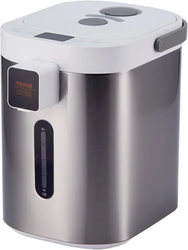 Vista 18 de VEVOR Dispensador de agua caliente, caldera y calentador de agua ajustable de 4 temperaturas, calentador de agua de encimera de acero inoxidable