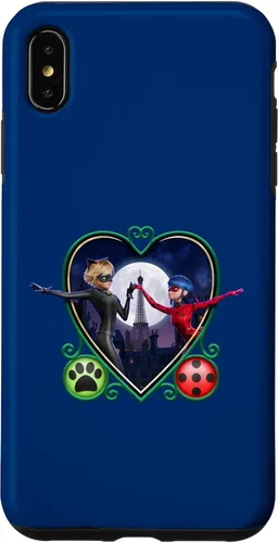 Vista 11 de Miraculous Ladybug and Cat Noir The Movie Heart - Carcasa para iPhone 17