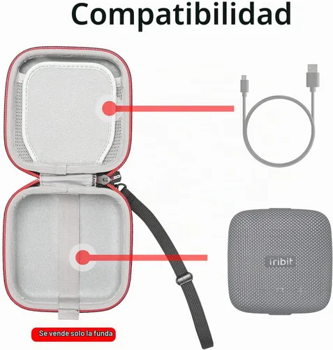 Vista 2 de RLSOCO Funda de transporte para Tribit StormBox Micro 3/2/StormBox Micro y Bose SoundLink Micro (2ª generación)/SoundLink Micro Altavoz Bluetooth