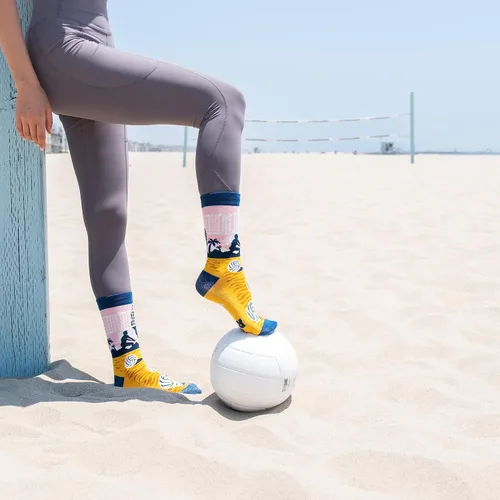 Vista 5 de I'd Rather Be - Calcetines divertidos para hombres y mujeres, regalos para golf, caza, camping, senderismo, esquí, lectura, deportes y mucho más