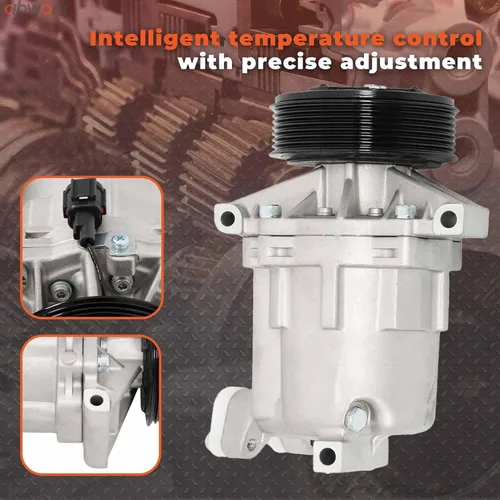 Vista 5 de labwork Reemplazo del compresor de aire acondicionado para Nissan Tiida Versa 92600CJ61B 92600CJ60A CO 11155C