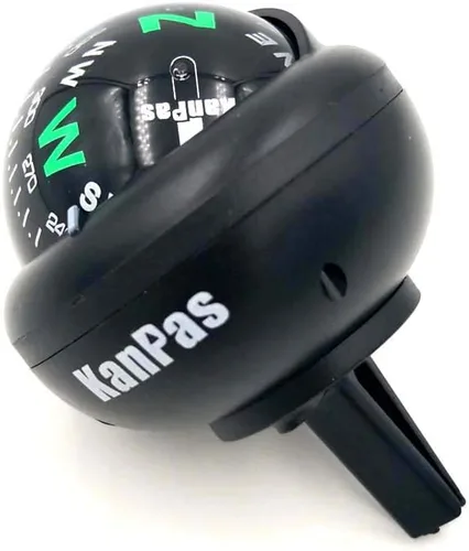 Vista 8 de KanPas Bola de brújula automotriz para coche o barco