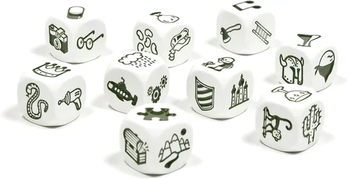 Vista 3 de Asmodee Rory's Story Cubes Voyages (caja) - Embárcate en aventuras épicas! Juego creativo de narración de historias para niños y adultos, a partir