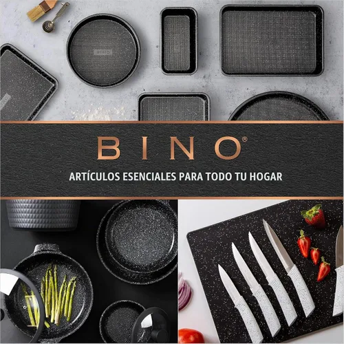 Vista 9 de BINO - Tabla de cortar de 3 piezas Plástico libre de BPA, duradero, multiusos, de doble cara, apto para lavavajillas, fácil de limpiar Granito