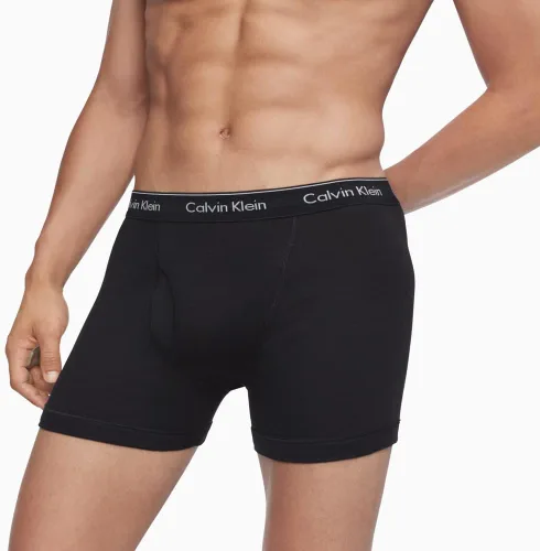 Vista 4 de Calvin Klein Men's Cotton Classics 3-Pack Boxer Brief